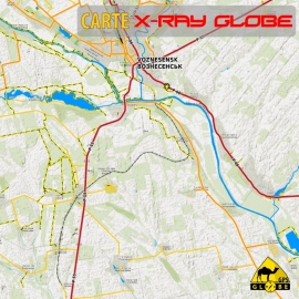 Estland - X-Ray Globe - 1 : 100 000 TOPO