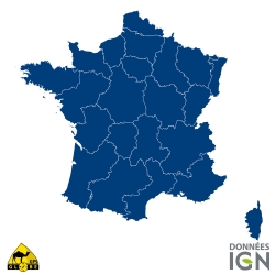 Frankreich - IGN - 1 : 100 000