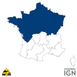Halb Frankreich - Nord - 1 : 25 000 
