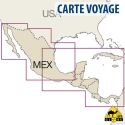 Zentralamerika + Mexiko - Touristische Karte - 1 : 3 000 000