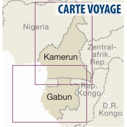 Kamerun / Gabun - Touristische Karte - 1 : 1 300 000