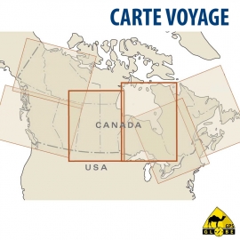 Kanada (Center) - Touristische Karte - 1 : 1 900 000