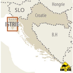 Istrie (Kroatien) - Touristische Karte - 1 : 70 000