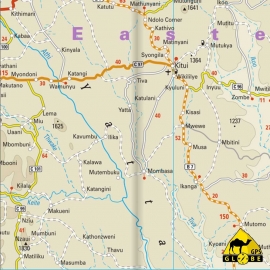 Kenia - Touristische Karte - 1 : 950 000