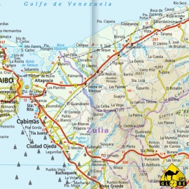 Venezuela - Touristische Karte - 1 : 1 400 000