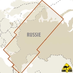 Russland (West) - Touristische Karte - 1 : 2 000 000