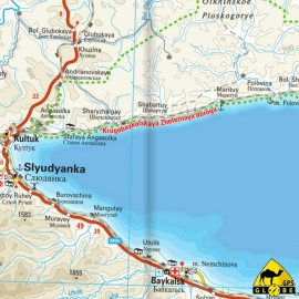 Baikalsee (Russland) - Touristische Karte - 1 : 550 000