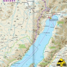 vom Baikalsee bis Wladiwostok (Russland) - Touristische Karte - 1 : 2 000 000