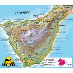 Kanarische Inseln (Spanien) - Touristische Karte - 1 : 200 000