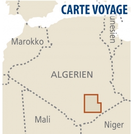 Hoggar (Algerien) - Touristische Karte - 1 : 200 000