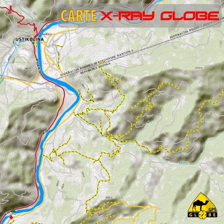 Bosnien - X-Ray Globe - 1 : 30 000 TOPO