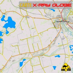 Polen - X-Ray Globe - 1 : 30 000 TOPO