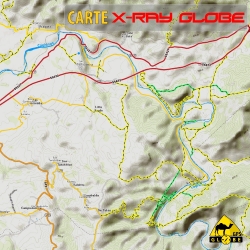 Sardinien - X-Ray Globe - 1 : 30 000 TOPO