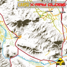 Iran - X-Ray Globe - 1 : 100 000 TOPO