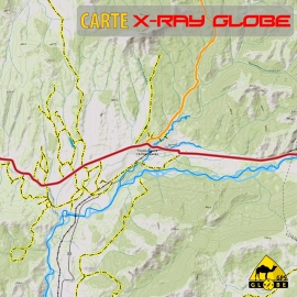 Kasachstan - X-Ray Globe - 1 : 100 000 TOPO