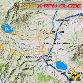 Ecuador - X-Ray Globe - 1 : 100 000 TOPO