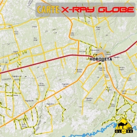 Paraguay - X-Ray Globe - 1 : 100 000 TOPO