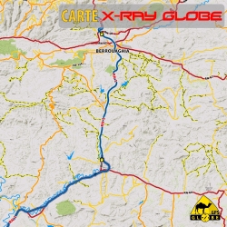 Algerien - X-Ray Globe - 1 : 100 000 TOPO
