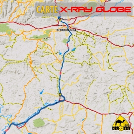 Algerien - X-Ray Globe - 1 : 100 000 TOPO