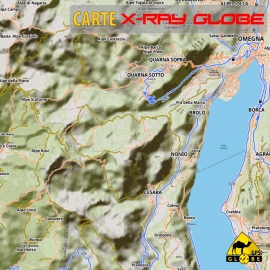 Norditalien - X-Ray Globe - 1 : 30 000 TOPO