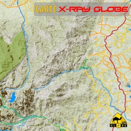Uganda - X-Ray Globe - 1 : 100 000 TOPO
