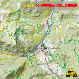 Österreich - X-Ray Globe - 1 : 30 000 TOPO