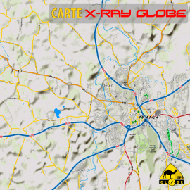 Irland - X-Ray Globe - 1 : 30 000 TOPO