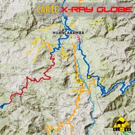 Costa Rica - X-Ray Globe - 1 : 100 000 TOPO
