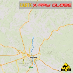 Sambia - X-Ray Globe - 1 : 100 000 TOPO
