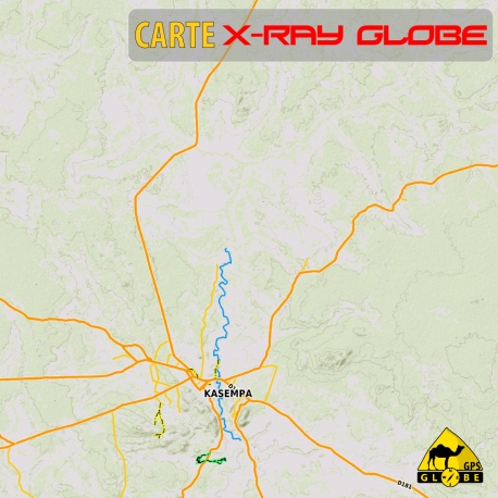 Sambia - X-Ray Globe - 1 : 100 000 TOPO