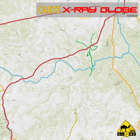 Burkina Faso - X-Ray Globe - 1 : 100 000 TOPO