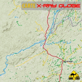 Liberia - X-Ray Globe - 1 : 100 000 TOPO