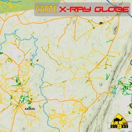 Togo - X-Ray Globe - 1 : 100 000 TOPO