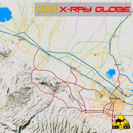 Turkmenistan - X-Ray Globe - 1 : 100 000 TOPO