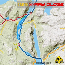 Norwegen - X-Ray Globe - 1 : 100 000 TOPO
